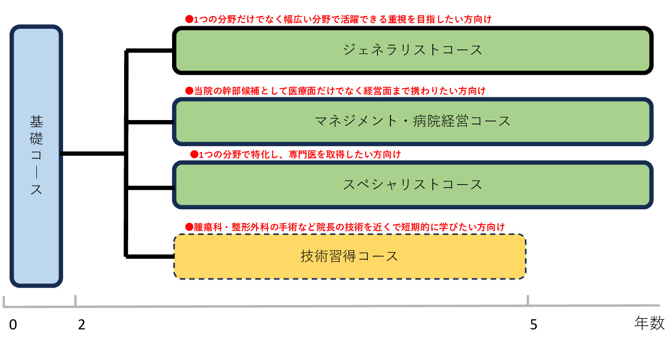 キャリアプランのイメージ